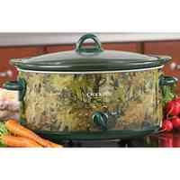 for the party after the hunt rival camo crock pot