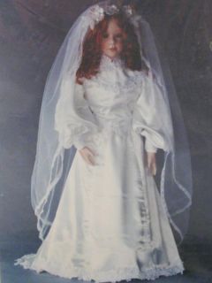 P229 20 Bride Doll Dress Connie Lee Finchum Pattern