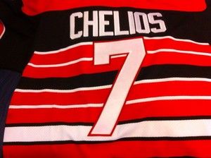 NHL Chicago Blackhawks Chris Chelios CCM Throwback jersey Large Retro 
