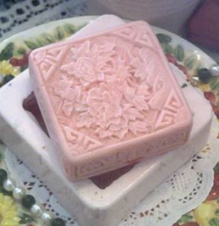 Silicone Oriental Chinese Design Rose Flower Soap Mold