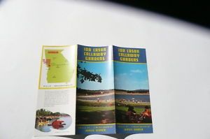 1950s Callaway Gardens Map Brochure Chipley Georgia
