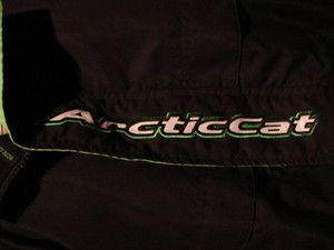 His and Hers Vintage Arctic Cat Snowmobile Sled Jacket Coat Large L XL 