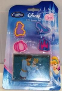 Disney Princess Cinderella Party Favor Stamp Kit 6PAK