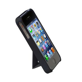 Cirago Black Slim Case with kickstand for Apple iPhone 4S / iPhone 4 