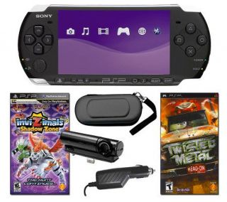 Sony PSP 3000 Bundle with Games, Camera, and More — 
