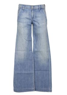 Citizens Of Humanity Womens Flaunt Wide Leg Free Blue Trouser Jeans 25