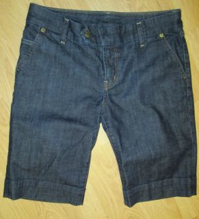 Citizens of Humanity Bermuda Shorts Jeans 28 zip 11 5 Inseam low