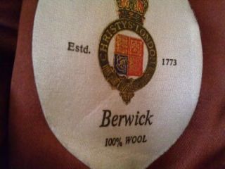 Vintage Christys London Country Berwick Wool Tweed Trilby Fedora Hat