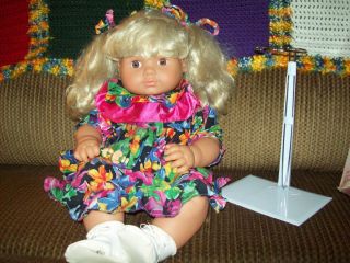  Batz Doll Celebrity Girl aka Ciara 1994 Hawaiian Print Dress