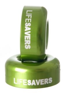 Deity Components Lifesaver End Caps  Green 2012