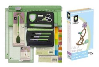 Cricut Essential Kit and Sampler Cartridge Bundle