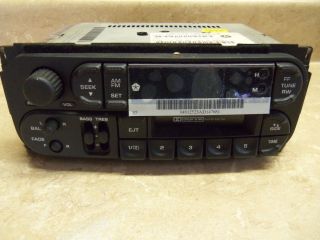 NOS Mopar Chrysler Dodge Jeep Neon Stereo Radio Cassette Player AM FM