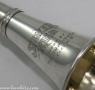 Vintage “Silver King” Clarinet Sterling Silver Bell