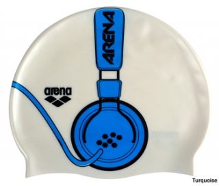 Arena Poolish Printed Swim Cap   Stereo SS12