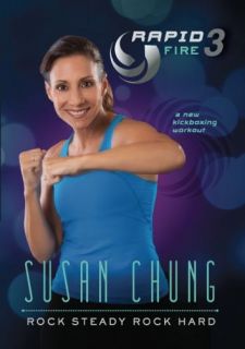 Susan Chung Rapid Fire Rapidfire 3 Kickboxing DVD New SEALED Kick