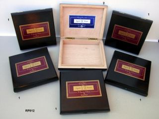  beautiful Rocky Patel Vintage Series wooden cigar boxes purse special