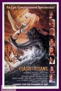 Clash of The Titans Advance Orig 1sheet Movie Poster