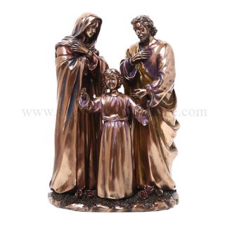 Holy Family Mary Joseph Child Jesus Statue Figurine Bethlehem