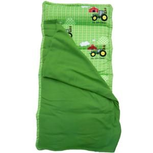 Childrens John Deere Tractor Nap Mat Sleeping Bag New