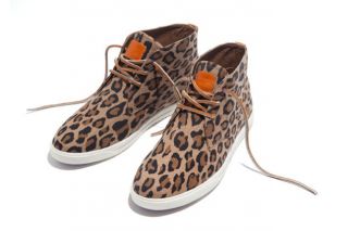 Clae x Maiden Noir x Leopard Strayhorn Sz 10 Supreme bape Nike Jordan
