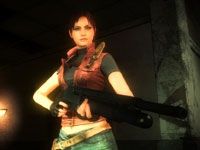Claire Redfield from the online Heroes Mode of Resident Evil