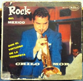 Chilo Moran Rock En Mexico LP VG DML 8114 Vinyl Mexico RARE Record