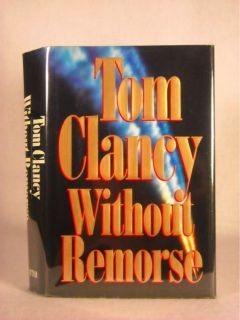 Without Remorse Tom Clancy HB DJ Like New Condition