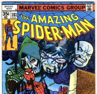 The Amazing Spider Man #181 in FLASHBACK Sal Buscema Art June 1978 in