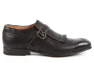 Churchs Mens Shoes Classic Leather Shoes Frampton Monk Strap