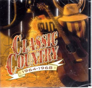 Oldies Classic Country 1964 1968 2 CD 30 Hits Time Life Brand New