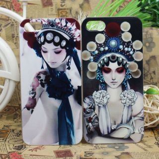 New Fashion Chinese Opera Beauty Back Case Cover for Apple iPhone 5 5g