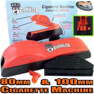 Tubecut Cigarette Maker Rolling Making Tobacco Injector Machine Kings