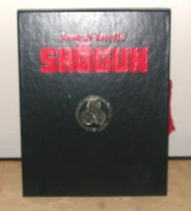 James Clavells Shogun VHS Tapes Boxed Set