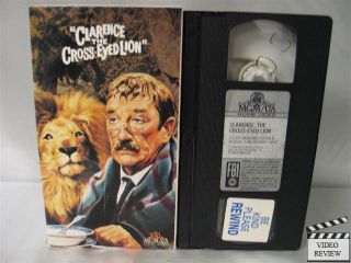 Clarence The Cross Eyed Lion VHS Marshal Thompson 027616136534