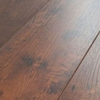 12MM TOKLO LEATHER AC4 Laminate Wood Floor Bevel Edge Flooring