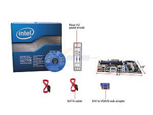 Intel BOXDQ77MK LGA 1155 Intel Q77 SATA 6Gb/s USB 3.0 Micro ATX Intel