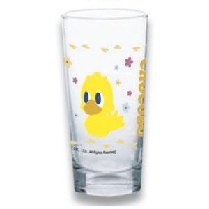 New Final Fantasy Mascot Clear Plastic Cup Chocobo