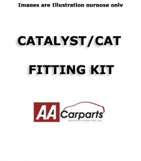 CATALYST / CAT FITTING KIT FOR FIAT DUCATO 2.8JTD (814043S ENG) 1/02 6