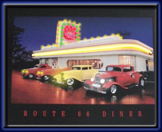electric art pictures comes with charger route 66 diner