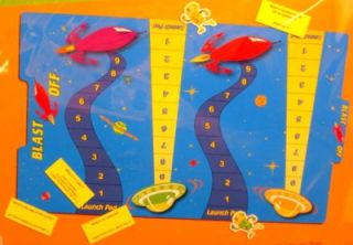Science File Folder Game Blast Off Space Planets New