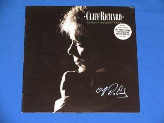 Cliff Richard Signed Autographed 1987 UK LP