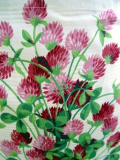 Red Clover Shabby Country Cotton Vintage Apron