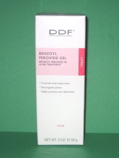 DDF Benzoyl Peroxide Gel Benzoyl Peroxide 5 acne treatment 2oz