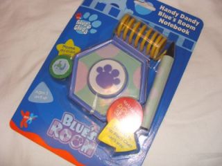 New Blues Clues Blues Room Handy Dandy Notebook Double Sided Thinking