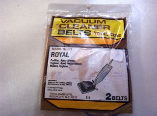  2 Each Vacuum Cleaners Belts for Royal