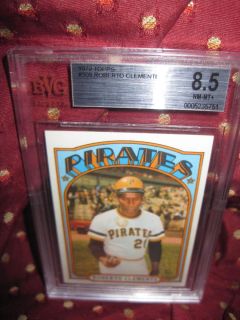 ROBERTO CLEMENTE 1972 TOPPS BVG 8.5 NM MT+ #309 MINT BGS PITTSBURGH