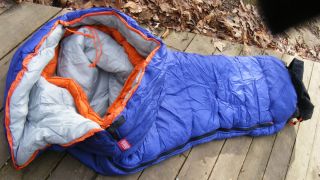  Coleman Sleeping Bag Blue Used Only Once