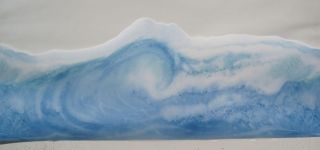 Ocean Waves Beach Wallpaper Border 8 1 2
