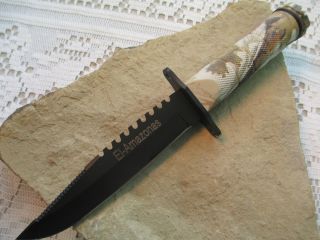 Survival Knife with Sheath and Accessories HG690 CM4 ea Zix