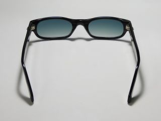 New Chrome Hearts Ironwood Black Blue Silver Sunglasses Shade Case